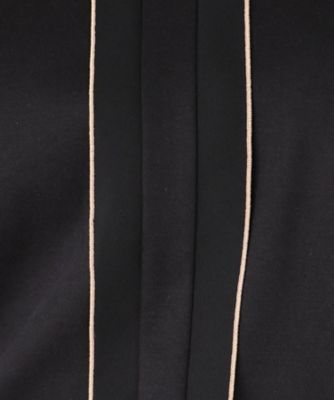 洗える／日本製】異素材組合せのジャージプルオーバー