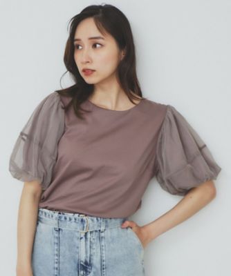 ESMOK バルーントップス ブラック フリーサイズ サイズ追加】ゆるっと落ち感 袖バルーントップス 通販【ニッセン】