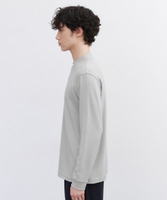 ウール混 モックネック プルオーバー（2002485055） | TAKEO