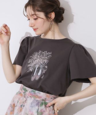 tシャツ 「NEW COUTURE」プリントTシャツ レディース ps-00083-bbt-02_00.jpg