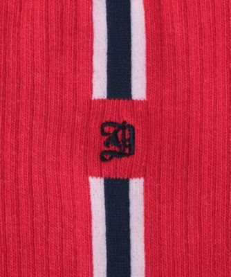 Ｄ刺繍　ラインソックス（２００２４８９５１５）