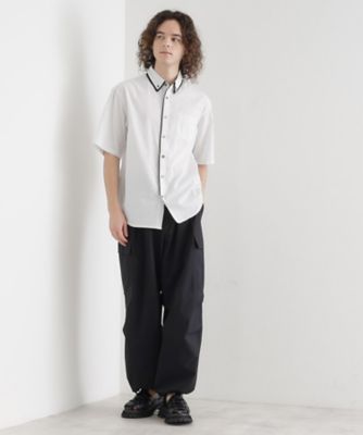 ２枚衿ドット柄シャツ（２００２４８９５３０）