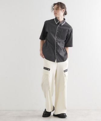 ２枚衿ドット柄シャツ（２００２４８９５３０）
