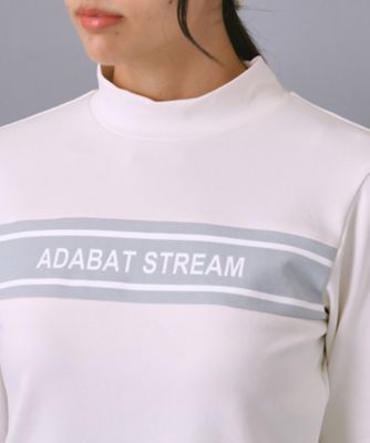 フロントロゴモックネックT（2002499834） | ADABAT