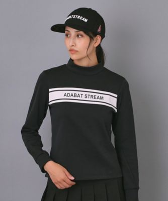 フロントロゴモックネックT（2002499834） | ADABAT