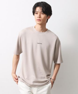 ボタニカルプリントオーバーサイズ半袖Tシャツ