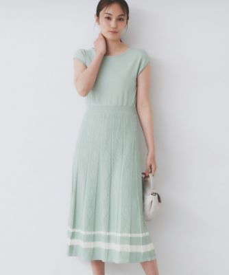 日本未入荷★Karen Millen ボーダーニットワンピース miniministore｜ニットワンピース ボーダー柄タイトワンピ