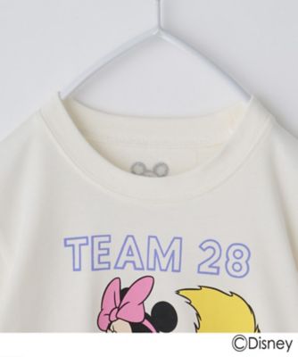 ｄｉｓｎｅｙ／【１１０－１５０】ミッキーマウス＆ミニーマウス　ベースボールＴシャツ（２００２５０１２８１）