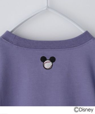 ｄｉｓｎｅｙ／【１１０－１５０】ミッキーマウス＆ミニーマウス　ベースボールＴシャツ（２００２５０１２８１）