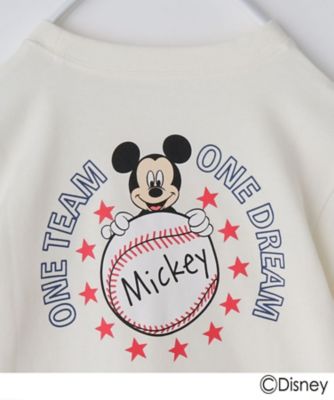 ｄｉｓｎｅｙ／【１１０－１５０】ミッキーマウス＆ミニーマウス　ベースボールＴシャツ（２００２５０１２８１）