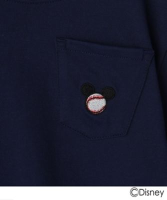 ｄｉｓｎｅｙ／【１１０－１５０】ミッキーマウス＆ミニーマウス　ベースボールＴシャツ（２００２５０１２８１）