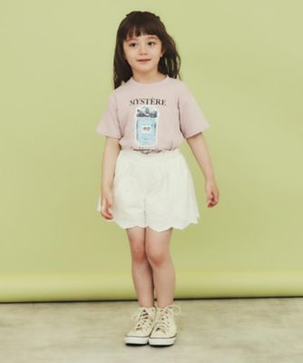 【１１０－１５０】色が変わる！スパンコール半袖Ｔシャツ／洗える（２００２５０１３２４）