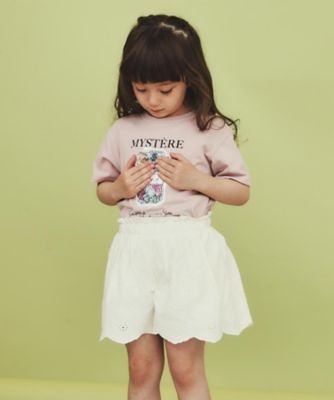 【１１０－１５０】色が変わる！スパンコール半袖Ｔシャツ／洗える（２００２５０１３２４）