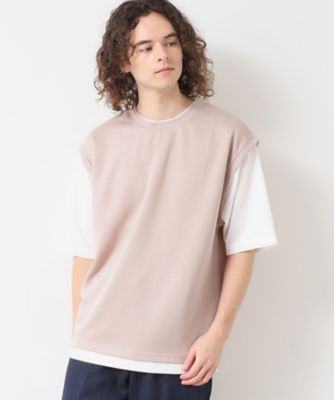 【洗える】レイヤードライクＴシャツ（２００２５０１４４５）
