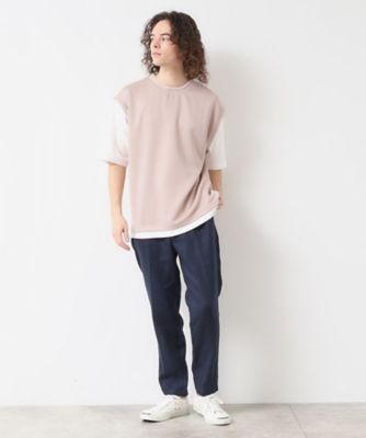 【洗える】レイヤードライクＴシャツ（２００２５０１４４５）