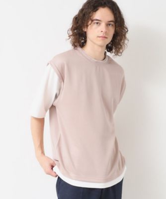 【洗える】レイヤードライクＴシャツ（２００２５０１４４５）