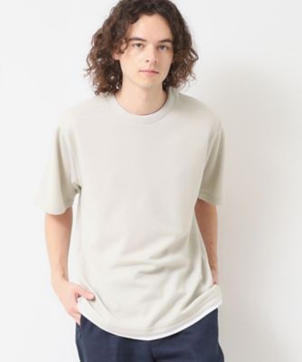 【吸水速乾／接触冷感／ＵＶ】鹿の子編みＴシャツ（２００２５０１４４９）