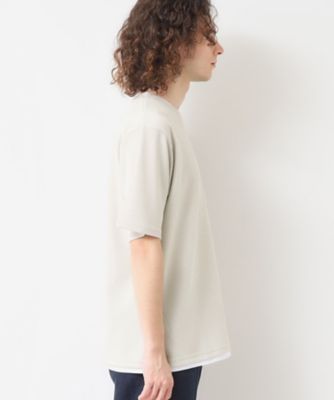【吸水速乾／接触冷感／ＵＶ】鹿の子編みＴシャツ（２００２５０１４４９）