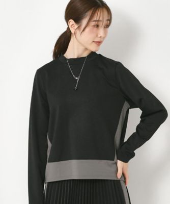 ＜CORDIER (Women)＞【セットアップ】アムールジャージ配色プルオーバー（２００２５０１５５０）