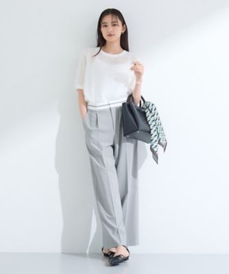 LIMI feu ウエストベルトデザイン　ワイドパンツ LIMI feu ウエストベルトデザイン ワイドパンツ パンツ