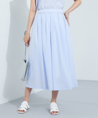 【SALE】INDIVI (Women)/インディヴィ【クールエアー素材/UVケア/セットアップ可能】エアリーフレアパンツ(2002502208) グレー011 パンツ・ズボン【三越伊勢丹/公式】