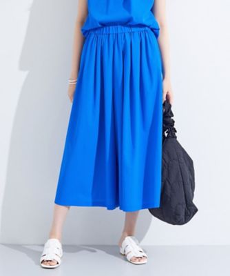 【SALE】INDIVI (Women)/インディヴィ【クールエアー素材/UVケア/セットアップ可能】エアリーフレアパンツ(2002502208) アオ092 パンツ・ズボン【三越伊勢丹/公式】