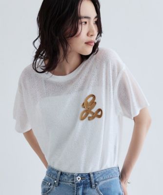 ＜GALLEST (Women)＞メッシュロゴＴシャツ（２００２５０２２１７）