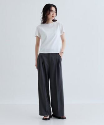 【接触冷感】パール調ロゴＴシャツ（２００２５０２２１８）