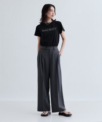 【接触冷感】パール調ロゴＴシャツ（２００２５０２２１８）