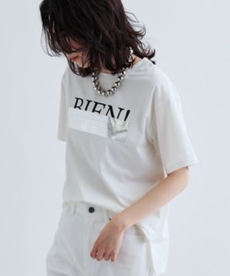 【再入荷／接触冷感】箔プリントロゴＴシャツ（２００２５０２２８１）