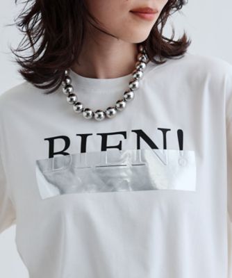 【再入荷／接触冷感】箔プリントロゴＴシャツ（２００２５０２２８１）