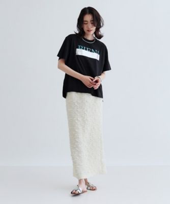 【再入荷／接触冷感】箔プリントロゴＴシャツ（２００２５０２２８１）