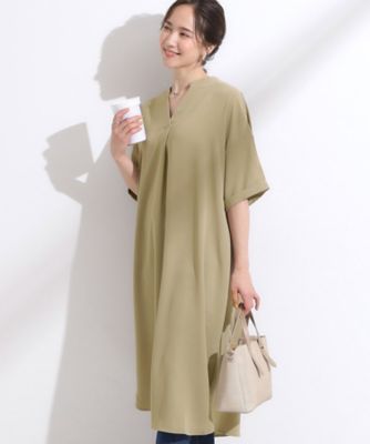 洗える／S－LL／洗濯後しわになりにくい】バックレースアップ