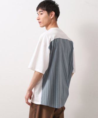 THE SHOP TK (Men)/ザ ショップ ティーケー エシカルブロード切替Tシャツ(2002502315)