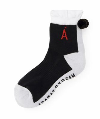 ADABAT STREAM(Women/Men)/アダバット ストリーム STREAMエースぼんぼんショートソックス(2002502317) クロ019 スポーツウェア【三越伊勢丹/公式】