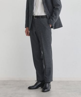 TAKEO KIKUCHI (Men)/タケオキクチ【Sサイズ~】尾州織 ピンヘッドムリネ パンツ(2002502343) グレー012 パンツ・ズボン【三越伊勢丹/公式】