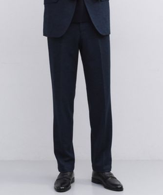 TAKEO KIKUCHI (Men)/タケオキクチ【Sサイズ~】尾州織 ピンヘッドムリネ パンツ(2002502343) アオ093 パンツ・ズボン【三越伊勢丹/公式】