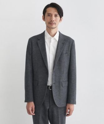 TAKEO KIKUCHI (Men)/タケオキクチ【Sサイズ~】尾州織 ピンヘッドムリネ ジャケット(2002502344) グレー012 コート・ジャケット【三越伊勢丹/公式】