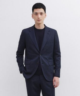 TAKEO KIKUCHI (Men)/タケオキクチ【Sサイズ~】尾州織 ピンヘッドムリネ ジャケット(2002502344) アオ093 コート・ジャケット【三越伊勢丹/公式】