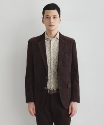 TAKEO KIKUCHI (Men)/タケオキクチ【Sサイズ~】ストレッチコーデュロイ ジャケット(2002502345) チャ044 コート・ジャケット【三越伊勢丹/公式】