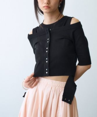ｄｅｓｉｇｎ　ｋｎｉｔ　ｓｈｏｒｔ　ｃａｒｄｉｇａｎ（２００２５０２４２３）