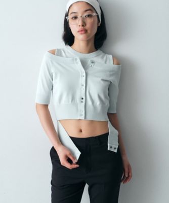 ｄｅｓｉｇｎ　ｋｎｉｔ　ｓｈｏｒｔ　ｃａｒｄｉｇａｎ（２００２５０２４２３）