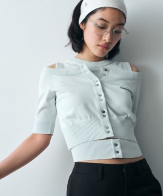 ｄｅｓｉｇｎ　ｋｎｉｔ　ｓｈｏｒｔ　ｃａｒｄｉｇａｎ（２００２５０２４２３）
