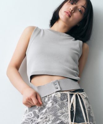 ＜CODE A (Women)＞ｄｅｓｉｇｎ　ｋｎｉｔ　ｔａｎｋ（２００２５０２４２４）