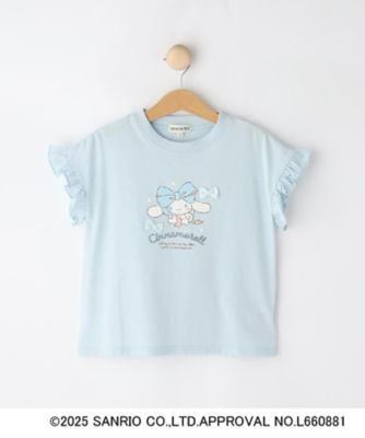 ゆるゆり×サンリオキャラクターズ Tシャツ ミントグリーン ゆるゆり×サンリオキャラクターズ Tシャツ ミントグリーン