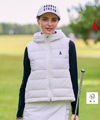 ADABAT STREAM(Women/Men)/アダバット ストリーム ライト中綿ベスト(2002502713) シロ001 スポーツウェア【三越伊勢丹/公式】