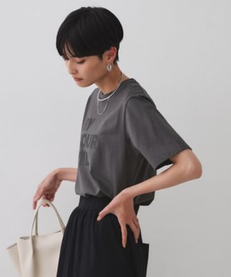 ロゴプリントＴシャツ【洗濯機洗い可】（２００２５０２７９７）