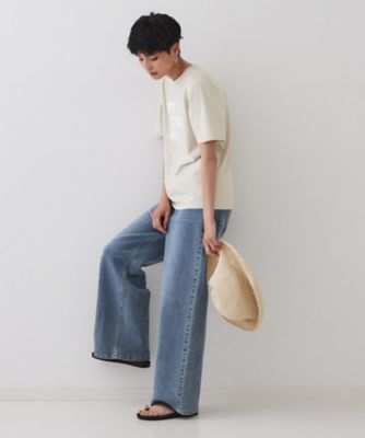 ロゴプリントＴシャツ【洗濯機洗い可】（２００２５０２７９７）