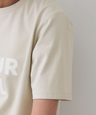 ロゴプリントＴシャツ【洗濯機洗い可】（２００２５０２７９７）