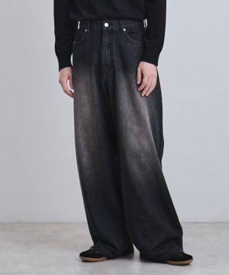 G.E.E.K ワイドバギーデニム WASH AGED BAGGY DENIM PANTS – GEEK